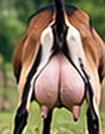 French Alpine udder