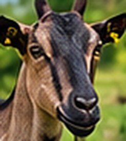 Kenyan Alpine head