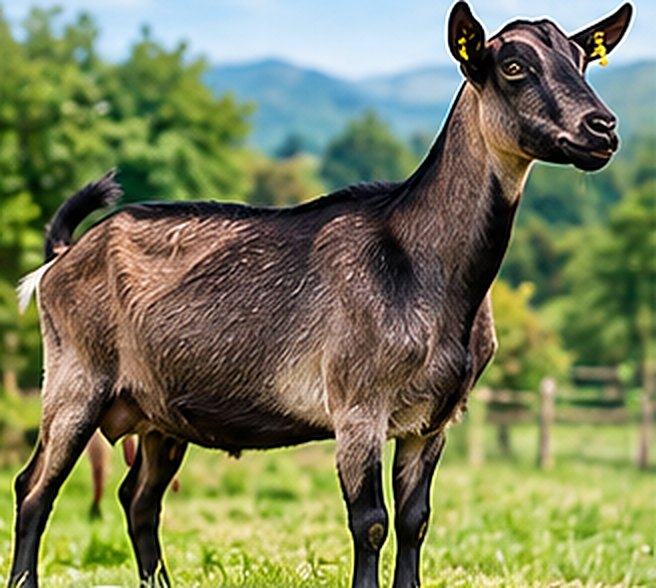 Kenyan Alpine dairy goat