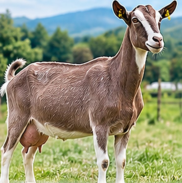 Toggenburg dairy goat