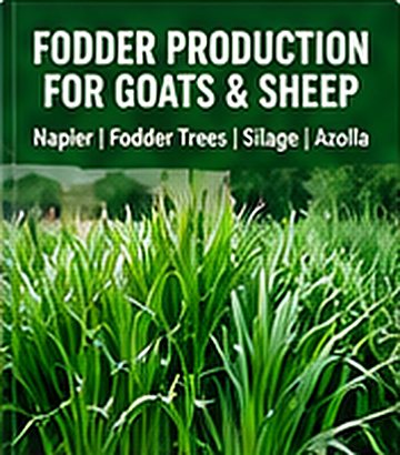 Fodder Production for Goats & Sheep guide cover