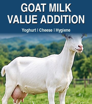 Goat Milk Value Addition guide cover