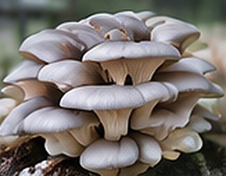 Grey oyster mushroom