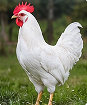 White Leghorn chicken